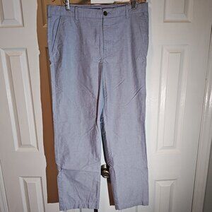 Izod summer cotton pants -mazarine blue